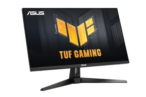 ASUS TUF Gaming 27” 1440P Monitor (VG27AQM5A) - QHD (2560x1440), 300Hz, Fast IPS, Extreme Low Motion Blur Sync, 0.3ms, Speaker, 95% DCI-P3, Shadow Boost, DisplayWidget Center, 3 yr Warranty